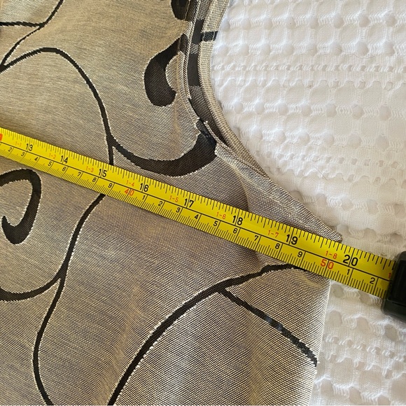 Kaktus Sleeveless Tunic Top Sharkbite Hem Pockets M - Picture 10 of 14